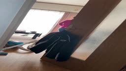隠れて嫁を撮影