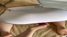 コスプレTバック美女を指で弄んでみた