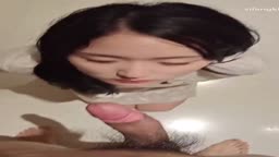 Koreaアイドル⑥ノーハンド拘束フェラ