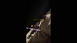 Encoxada Dickflash cum ass