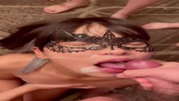 顔射