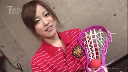 マンカスまみれのスポーツ女子