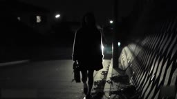 【女子校生・夜道レ○プ】