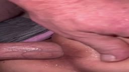 Fucking drunk ass cumming on it