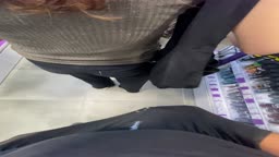 Encoxada turkish woman cum