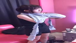 スレンダーな地雷系p活女子　22歳　脱衣