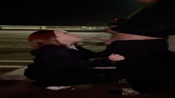 野外カップル