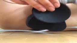 自撮りで潮吹き