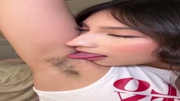 Esli Hairy Armpit Licking