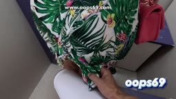 Flash Dick and Touch in Train with CUMSHOT