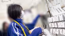 ジャージ　スポブラ　中出し　ハメ撮り