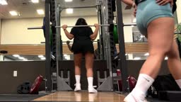 Beauties at the gym