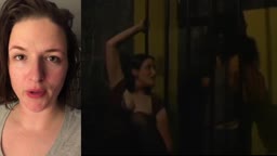 Real teacher shows up nude in students film