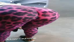 Pink Pants Gym girl Big ass Part 1