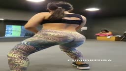 Gym Girl Dancing Part 1