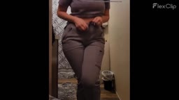 スウェットパンツおもらし