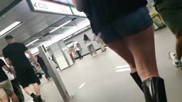Ass groping