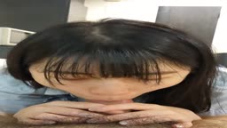 p活　可愛い女の子が笑顔でごっくん②