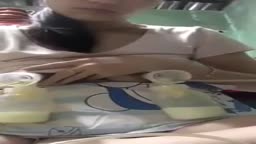 搾乳動画