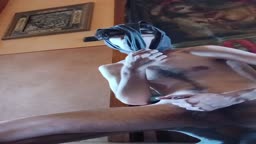 Simone masturbating