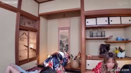 ピンコン(あい＆えみり)とナマハメ4P中出し宴会
