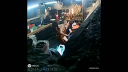 僧房の中で女性と不適切な性的関係を持っていた防犯カメラの映像がSNS上に流出！！