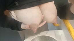 milk in sink