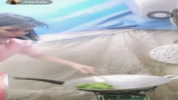 外国の方　豆チラ
