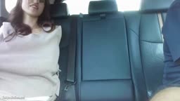 車内フェラ