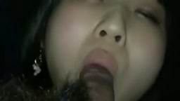 深夜残業後に先輩を車で送っていったらしゃぶってくれた