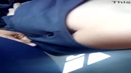 Grabbing someone's girl tits