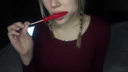 Blonde Teen Babe's Solo Webcam Show