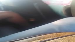 Jamaican girl in car going to work at teleperformance