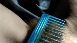 Hairy Amateur Redhead Pussy Masturbation
