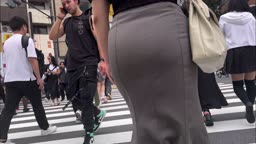 デカ尻　街撮り