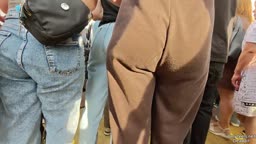 Encoxada delicious ass