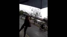 Touching Ass - Suspicious teen