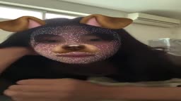 褐色美人オナニー