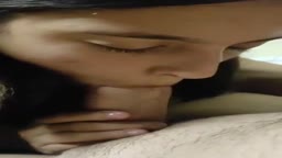 cute blowjob
