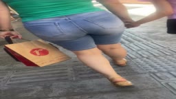 Sexy blonde mom
