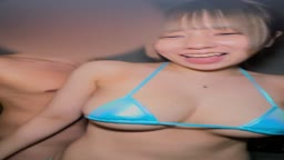 どエロ金髪巨乳ギャルちゃん　はめ撮り中出し