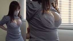 神乳確定で最＆高！アナウンサー系Hカップロケット美乳がボロンッ！