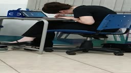 Dick out mid class pt3
