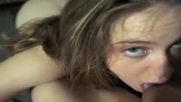 Cute Amateur Girl Earns a Huge Facial Reward