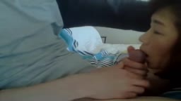 陽ざしの入る明るい部屋で竹●朋美の口に出す