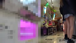 パンチラ　逆さ撮り