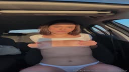 車内オナニー
