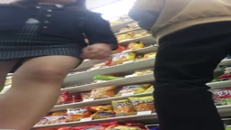 Korean upskirt