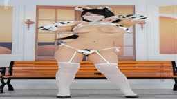 巨乳のダンス