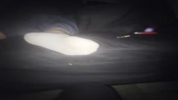 Relaxed foot fetish